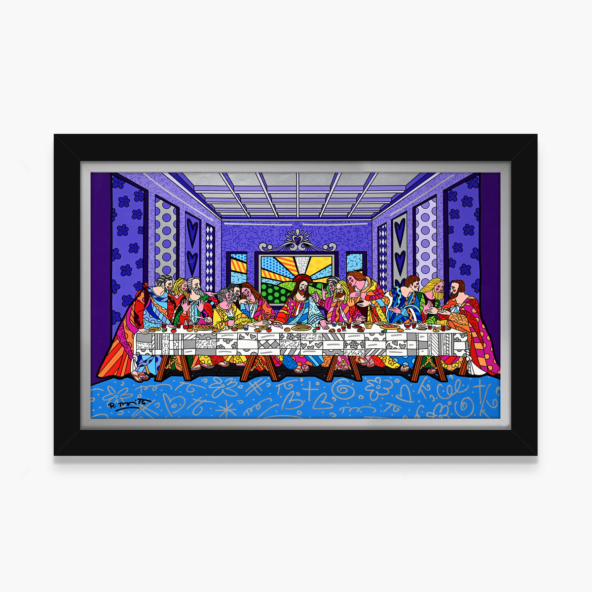 Holy Supper - Mixed Media Original