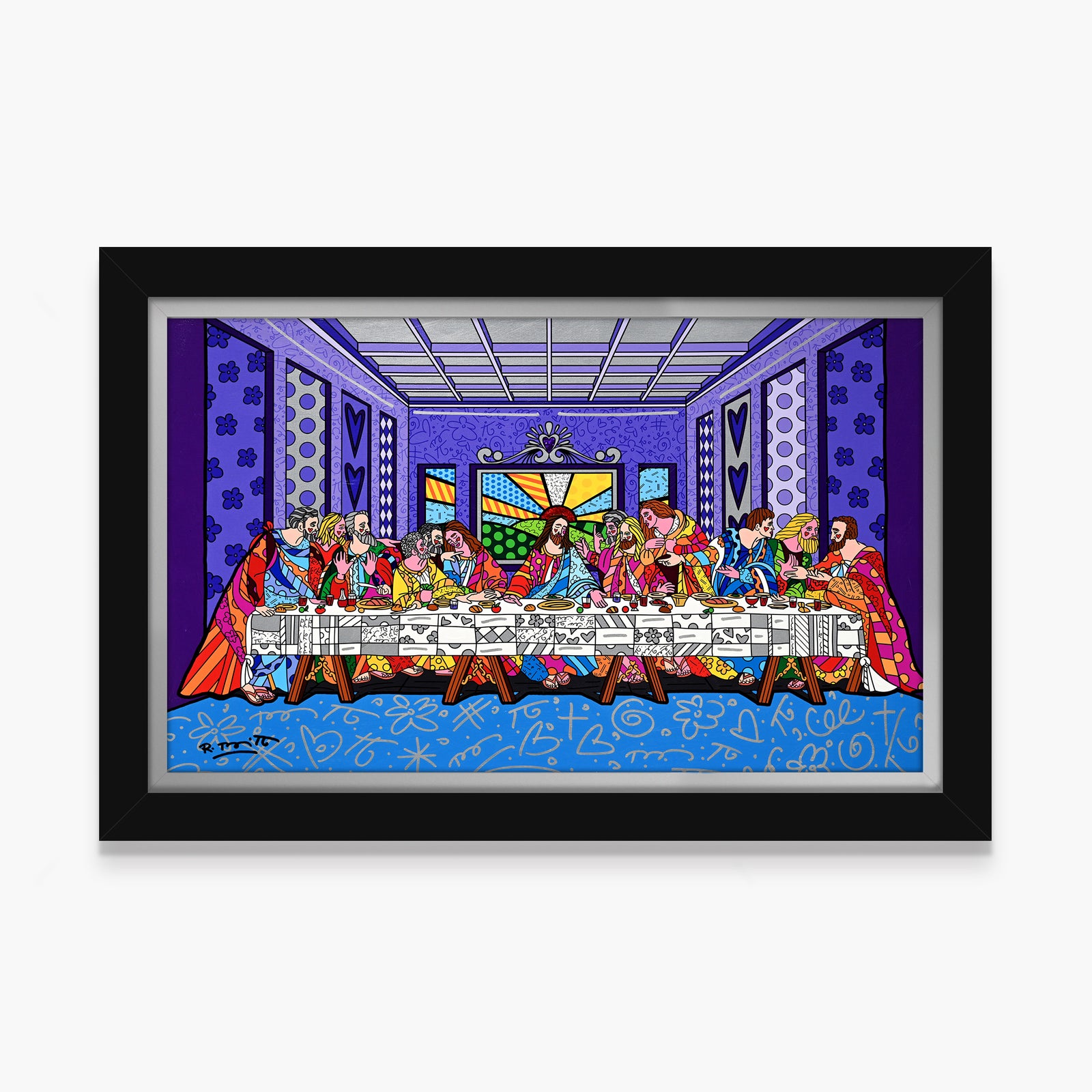 Holy Supper - Mixed Media Original