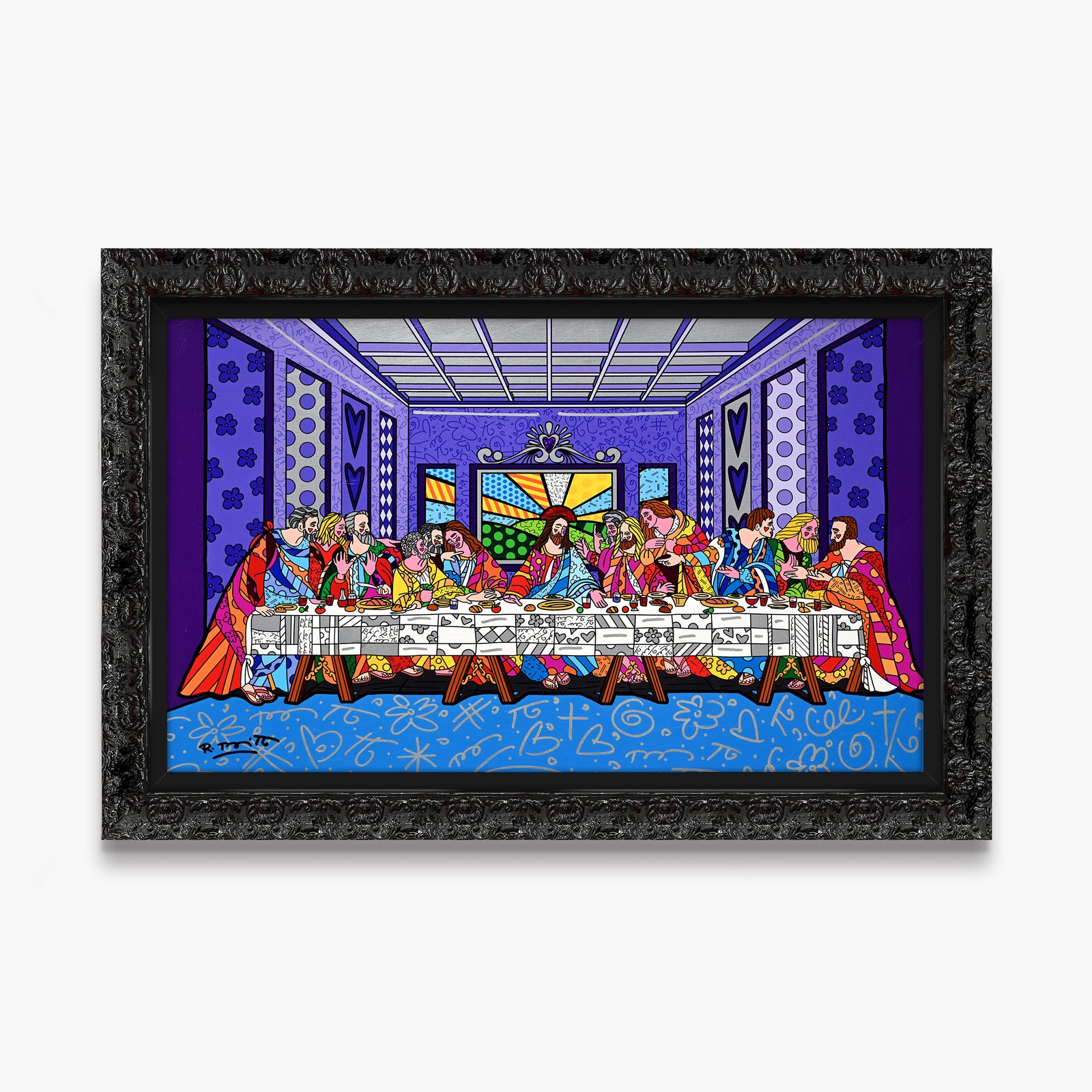 Holy Supper - Mixed Media Original