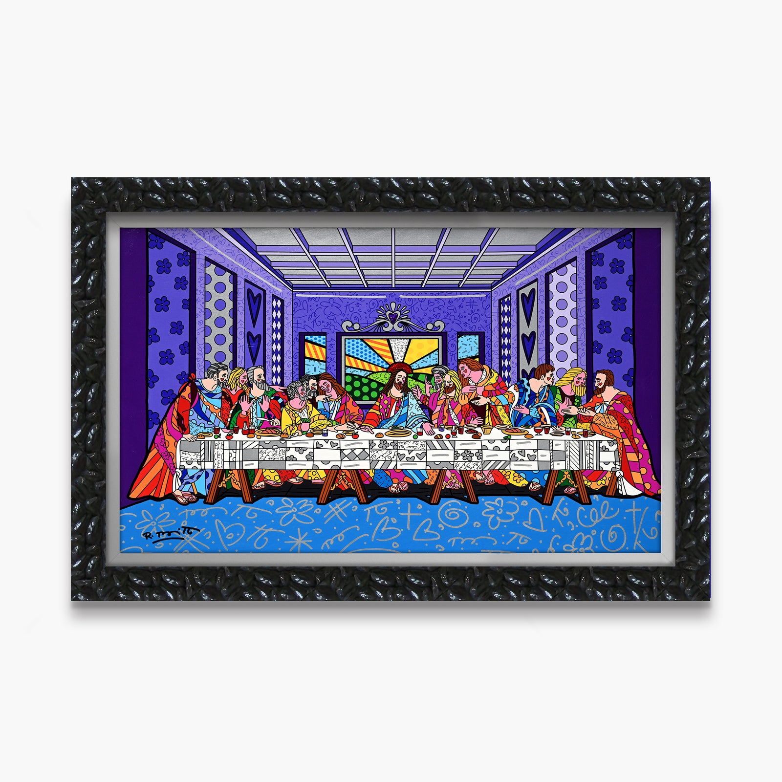 Holy Supper - Mixed Media Original