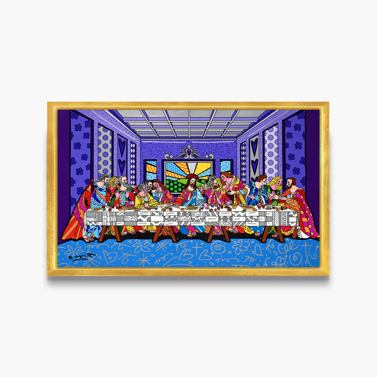 Holy Supper - Mixed Media Original