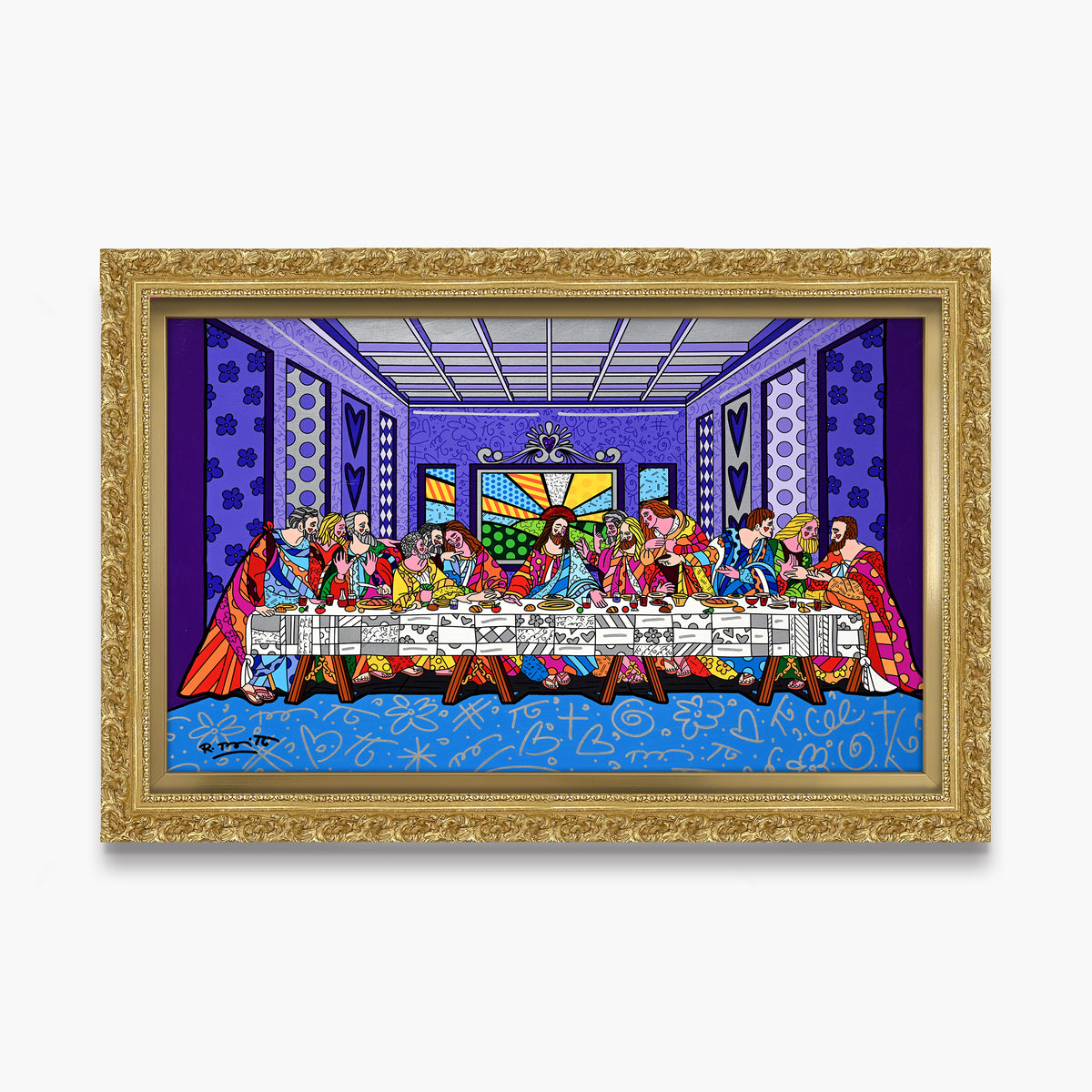 Holy Supper - Mixed Media Original