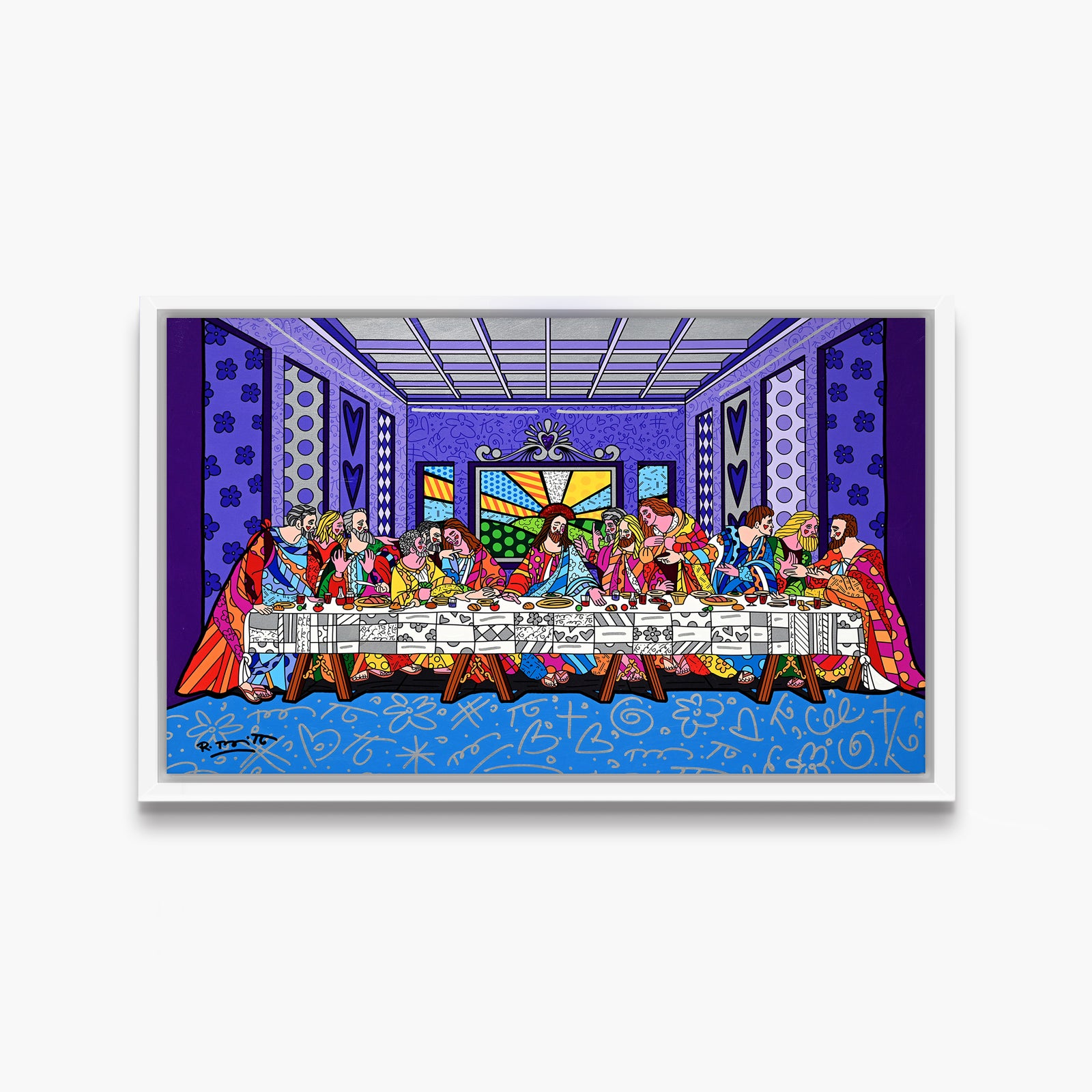 Holy Supper - Mixed Media Original