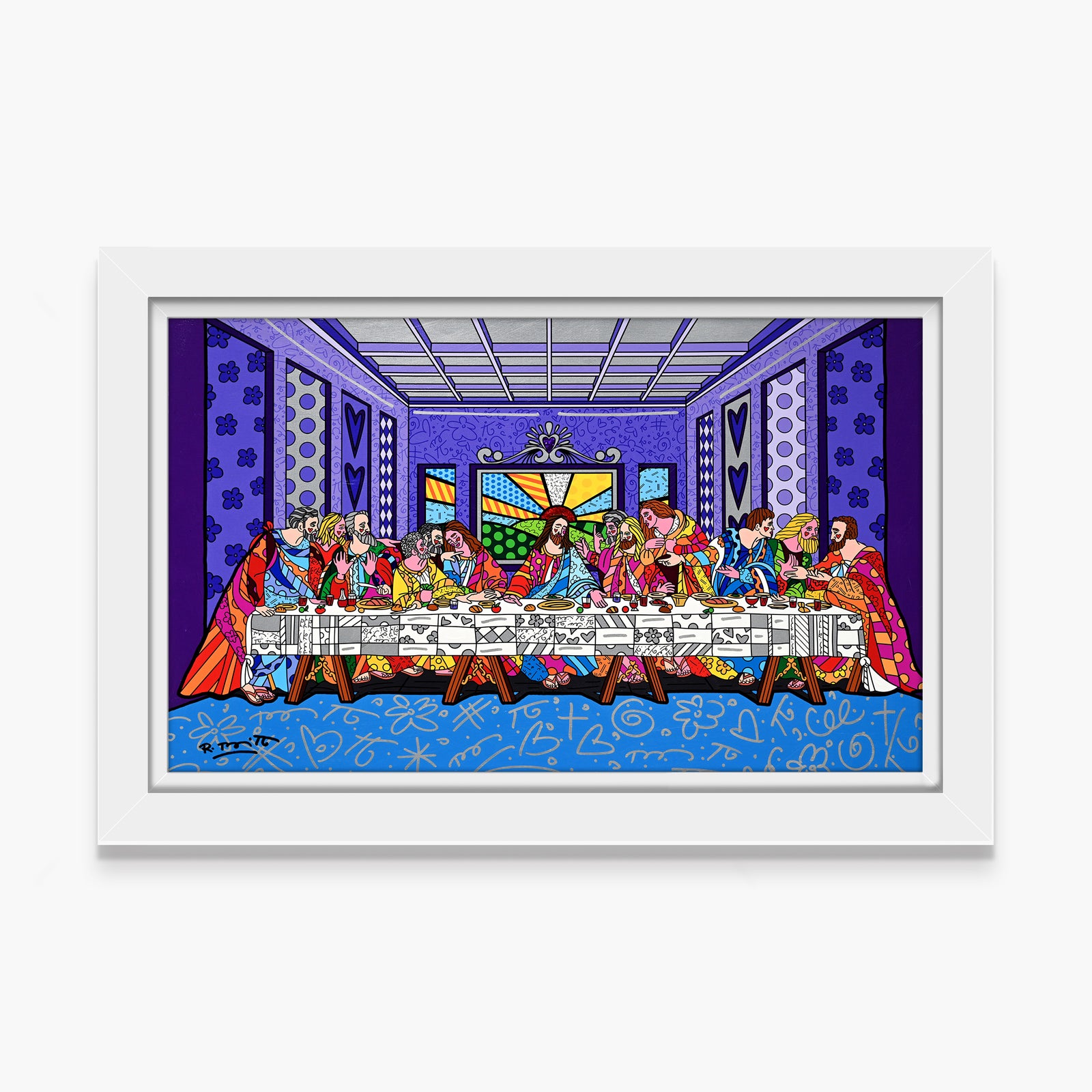Holy Supper - Mixed Media Original
