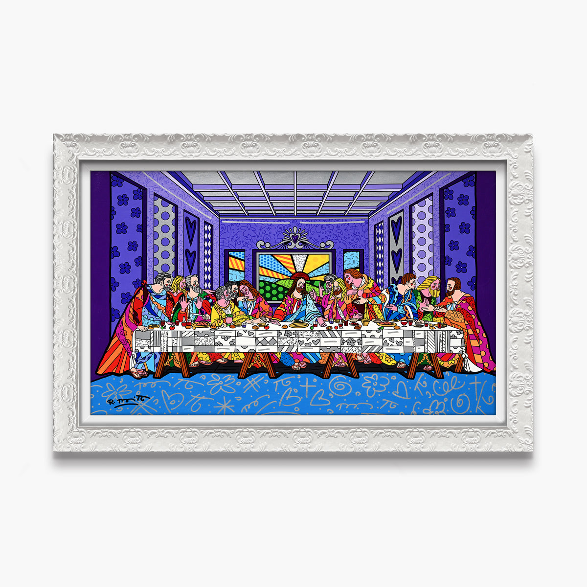 Holy Supper - Mixed Media Original