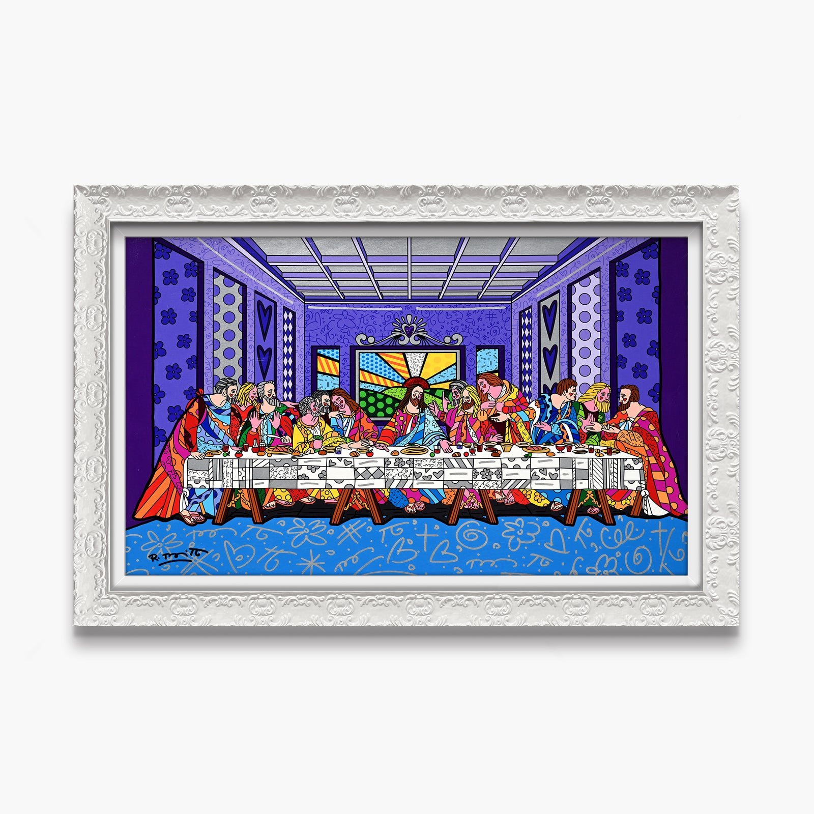 Holy Supper - Mixed Media Original
