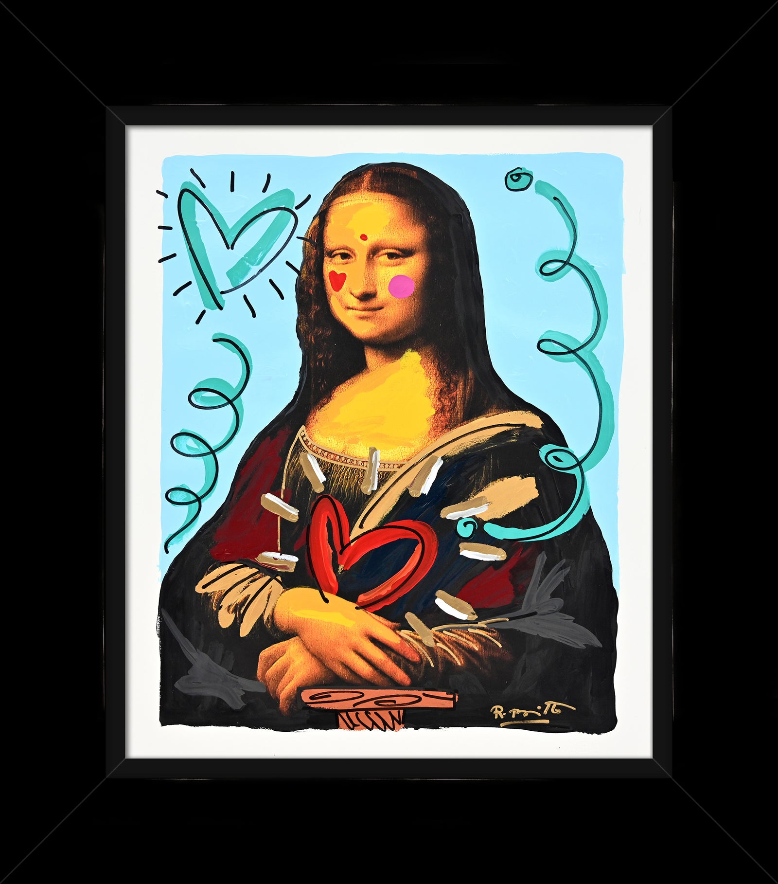 Mona Love - Mixed Media Original