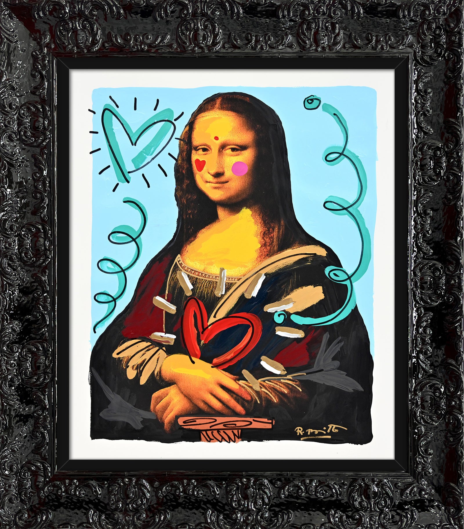 Mona Love - Mixed Media Original