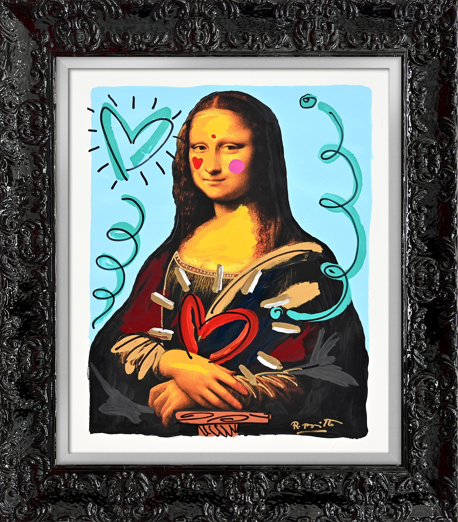 Mona Love - Mixed Media Original