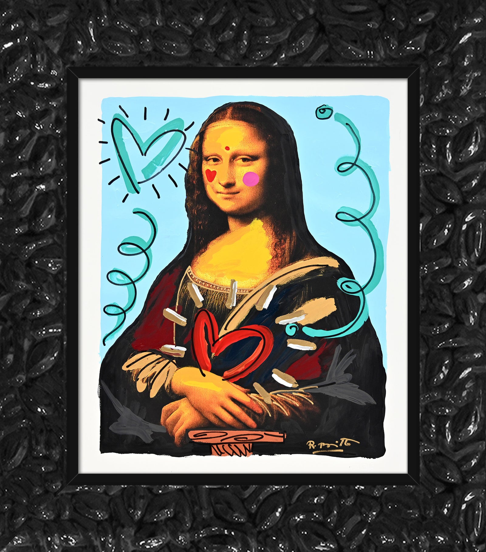 Mona Love - Mixed Media Original