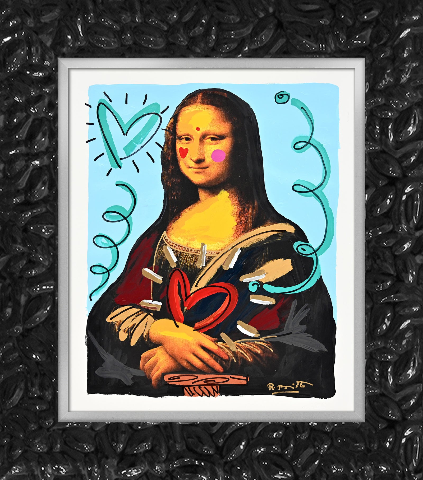 Mona Love - Mixed Media Original