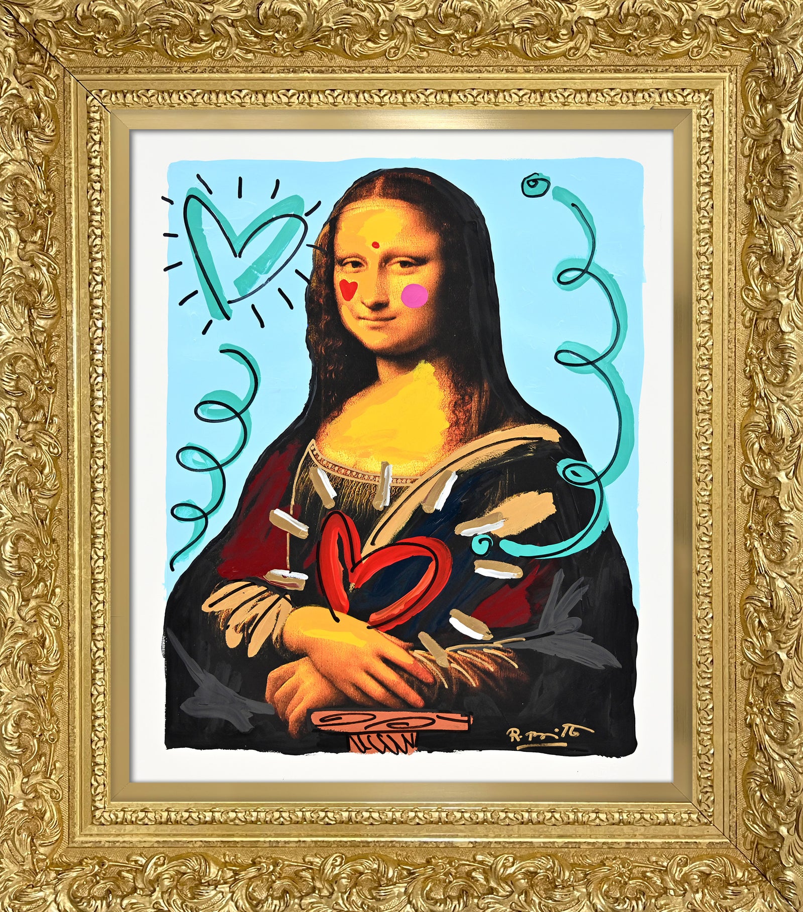 Mona Love - Mixed Media Original