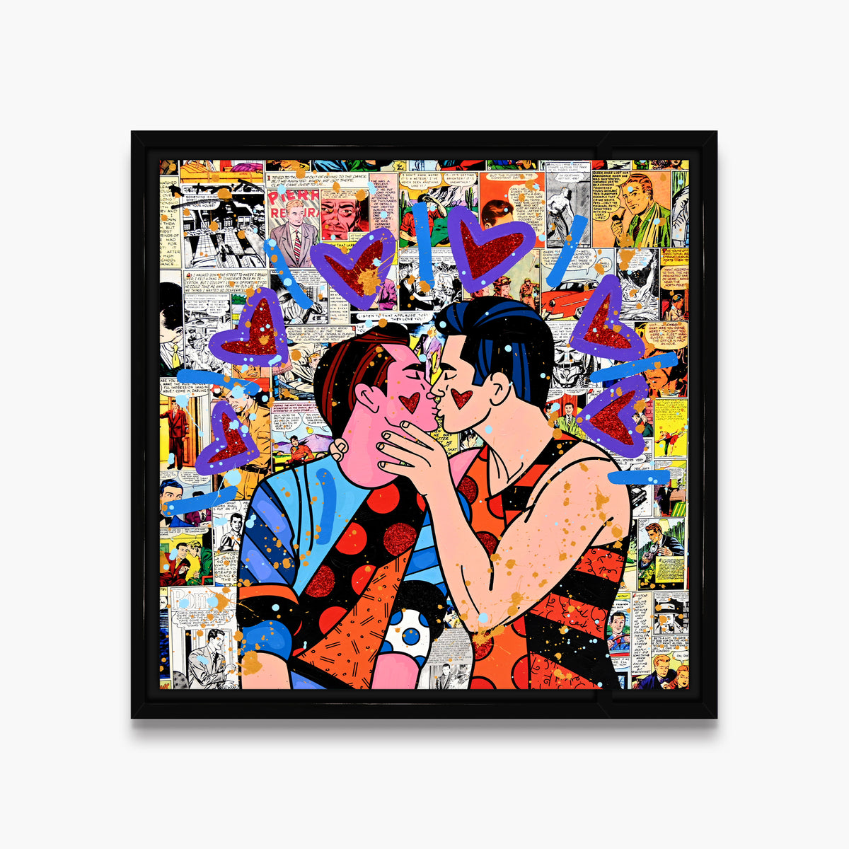 Love is Love - Mixed Media Original