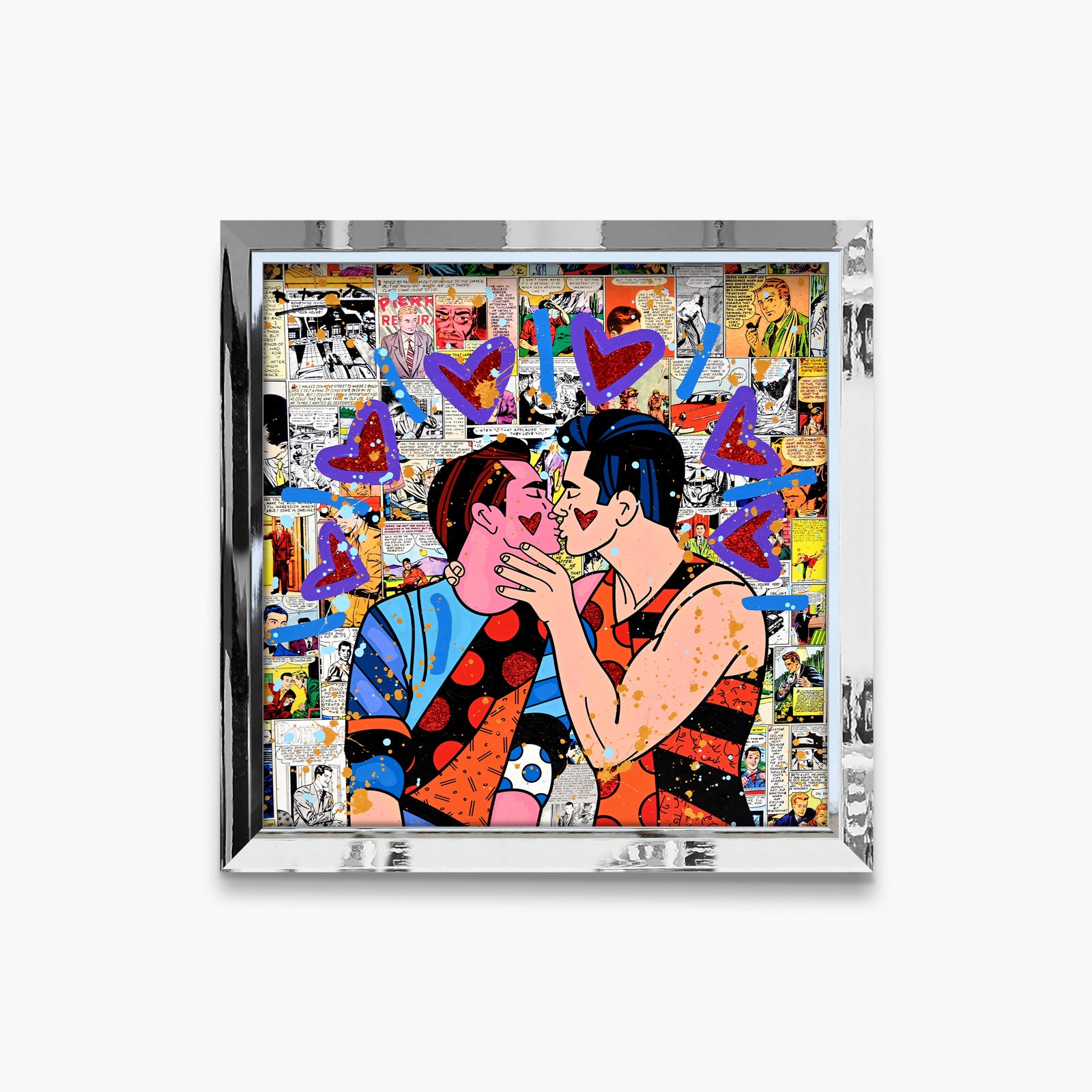 Love is Love - Mixed Media Original