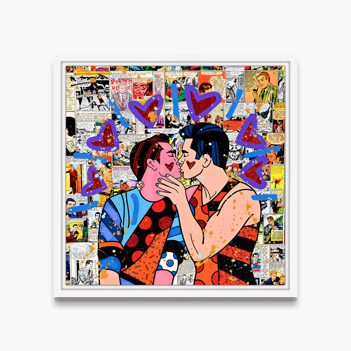Love is Love - Mixed Media Original
