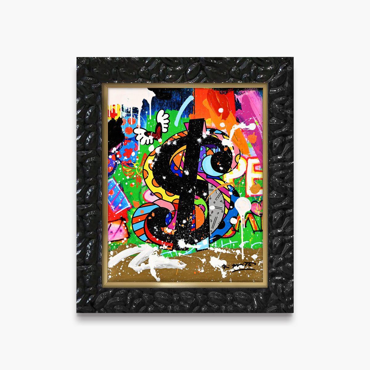 Show Me The Money - Mixed Media Original