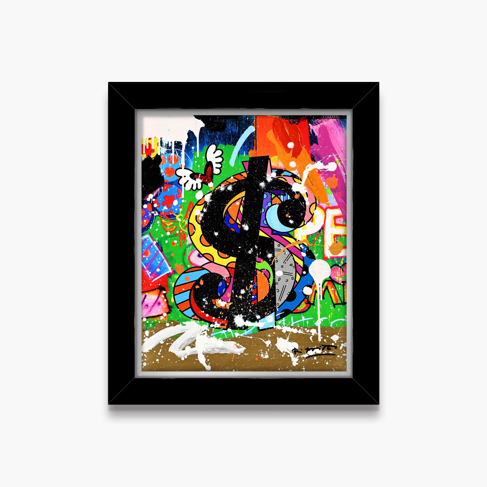 Show Me The Money - Mixed Media Original