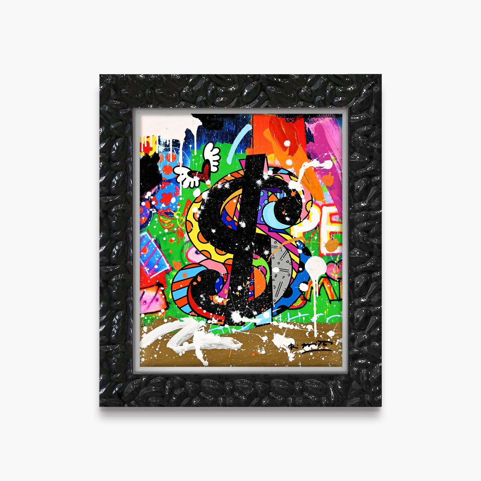 Show Me The Money - Mixed Media Original