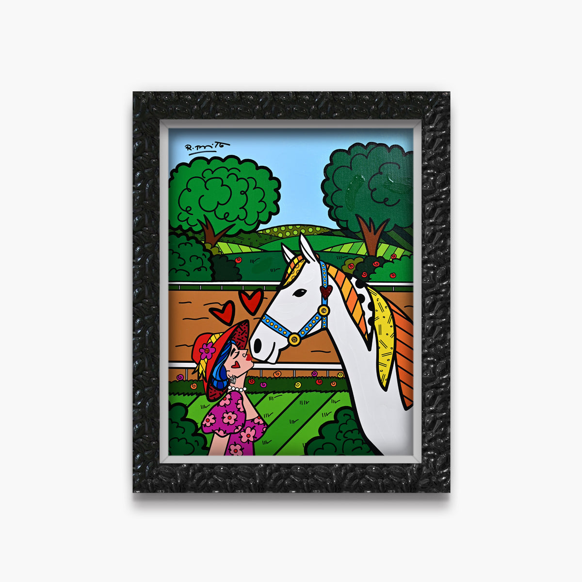 Derby Love - Mixed Media Original