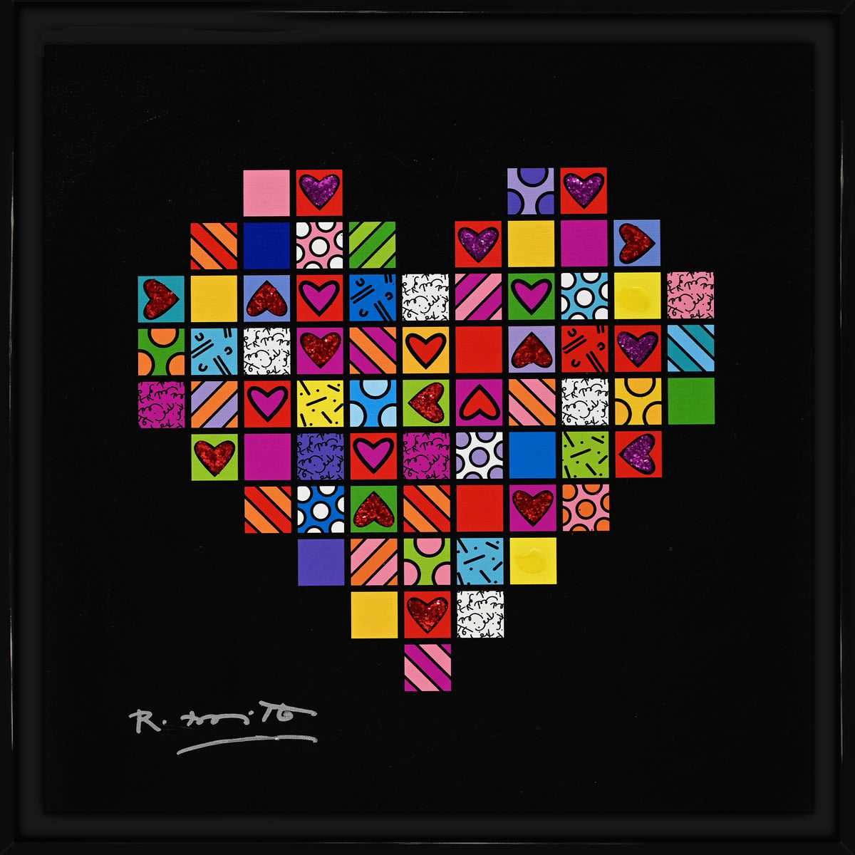 Love Is Love - Mixed Media Original