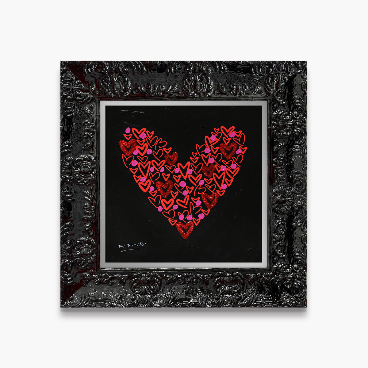 Goodnight Love - Mixed Media Orignal
