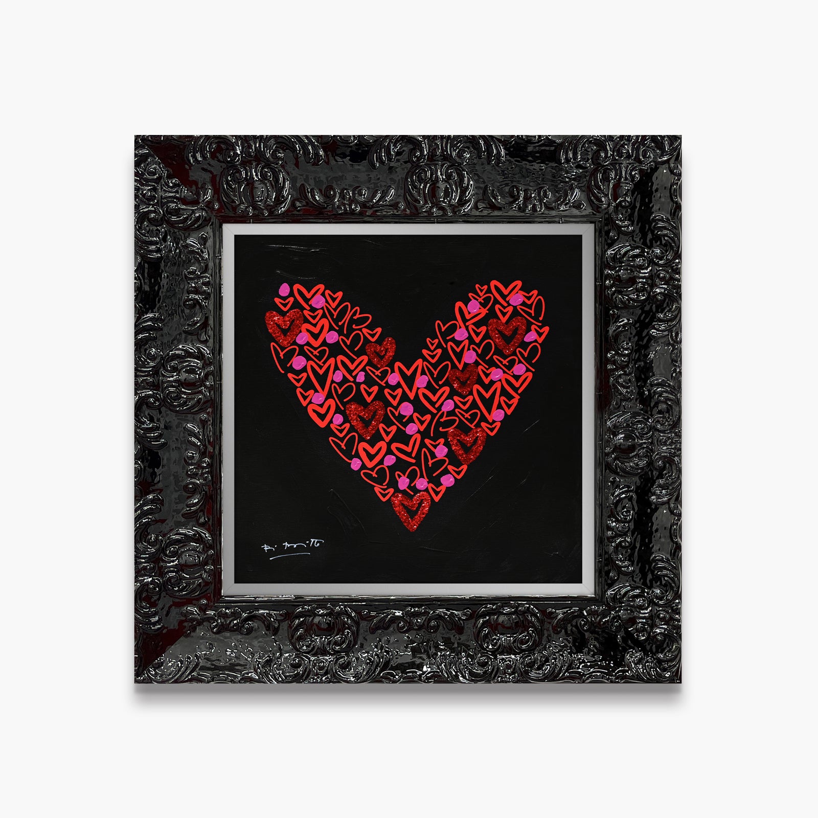Goodnight Love - Mixed Media Orignal