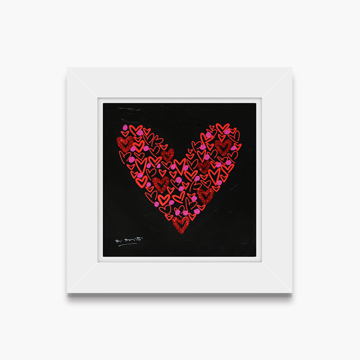 Goodnight Love - Mixed Media Orignal