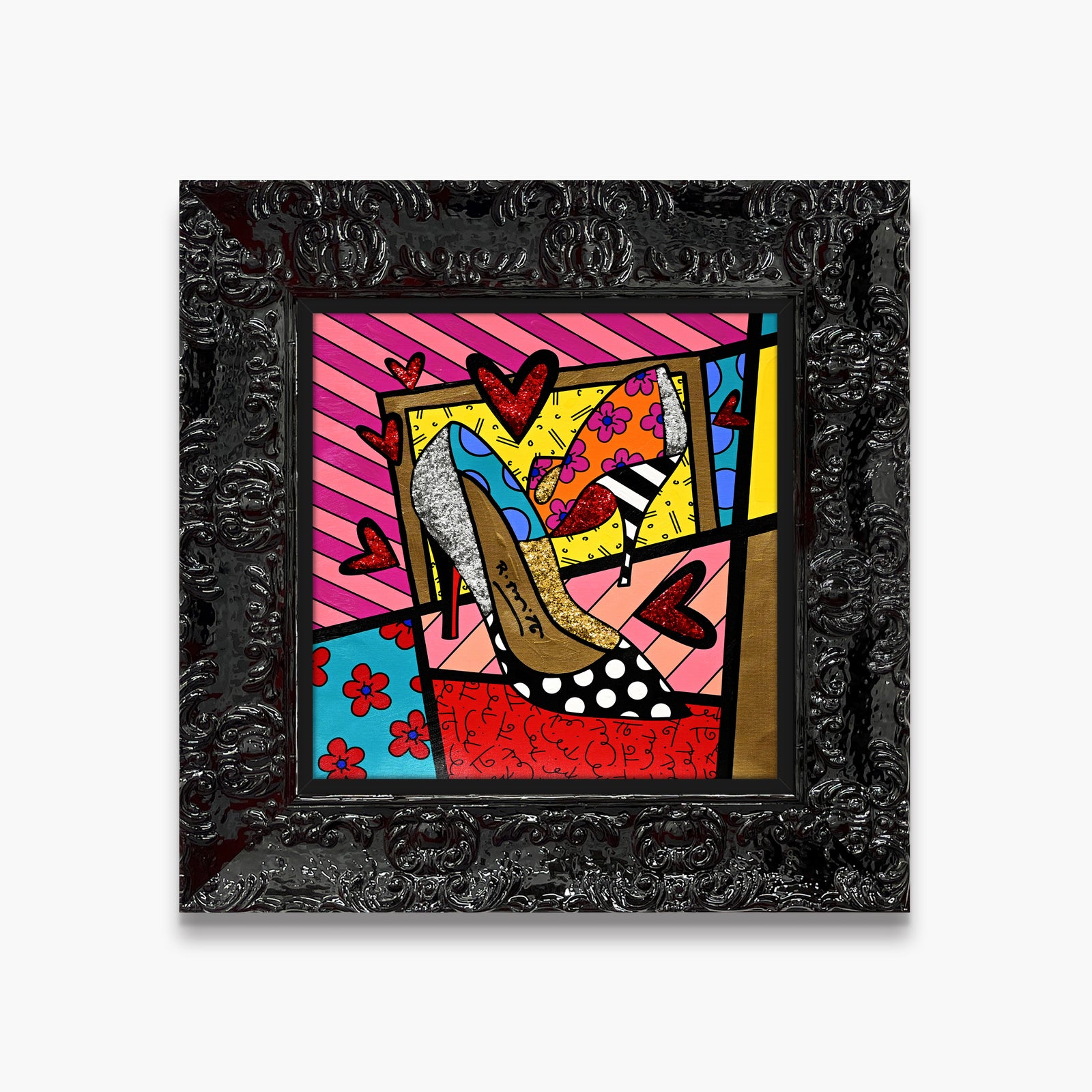 Heels - Mixed Media Original