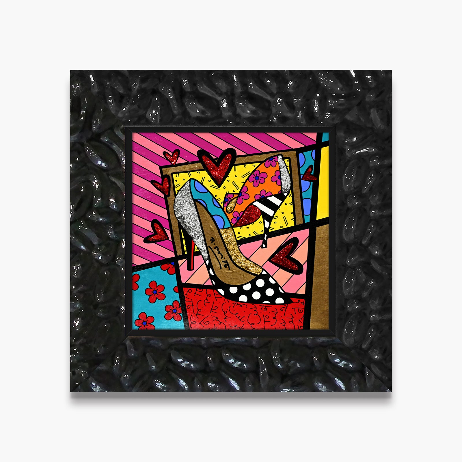 Heels - Mixed Media Original