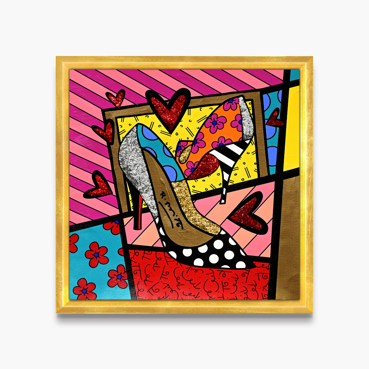 Heels - Mixed Media Original
