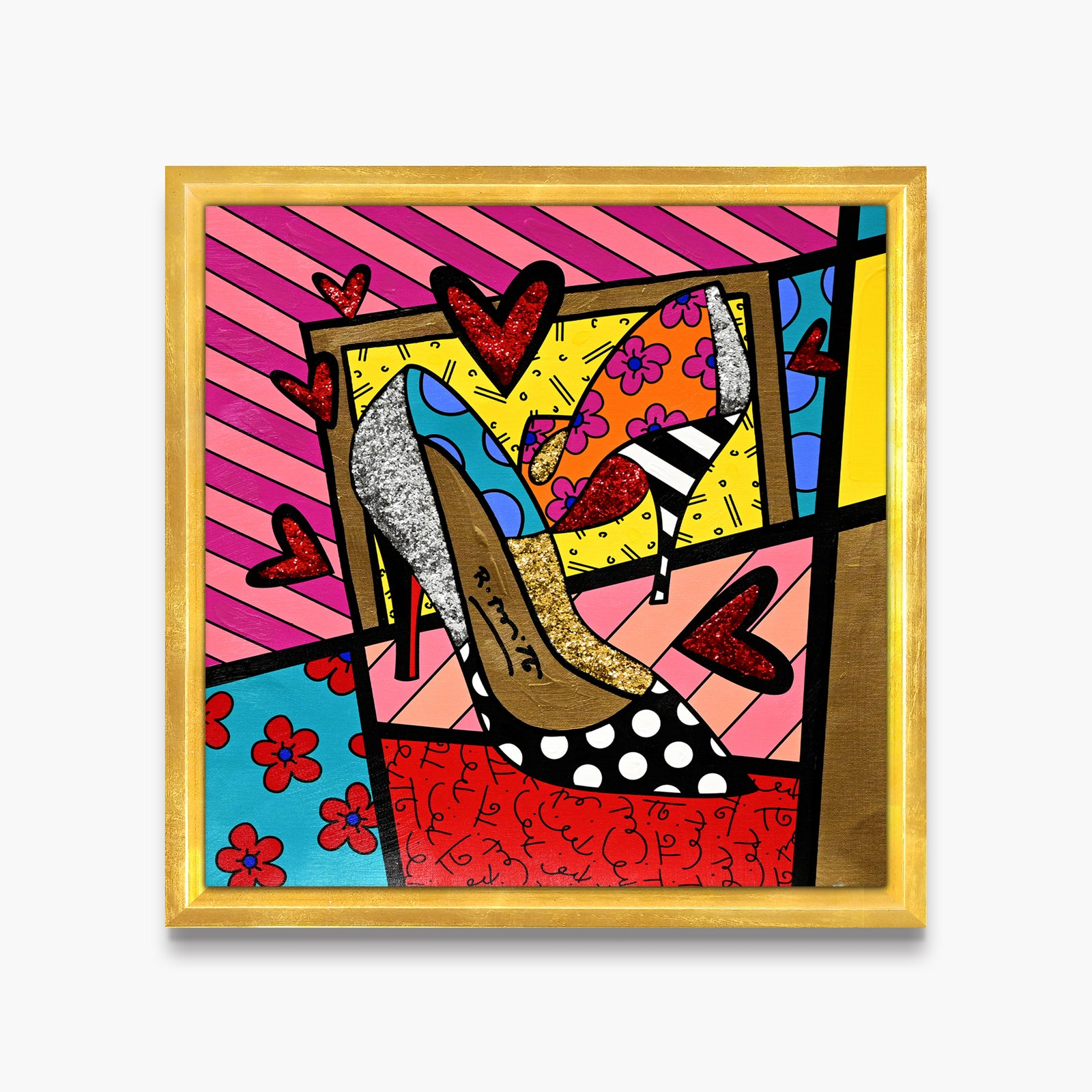 Heels - Mixed Media Original
