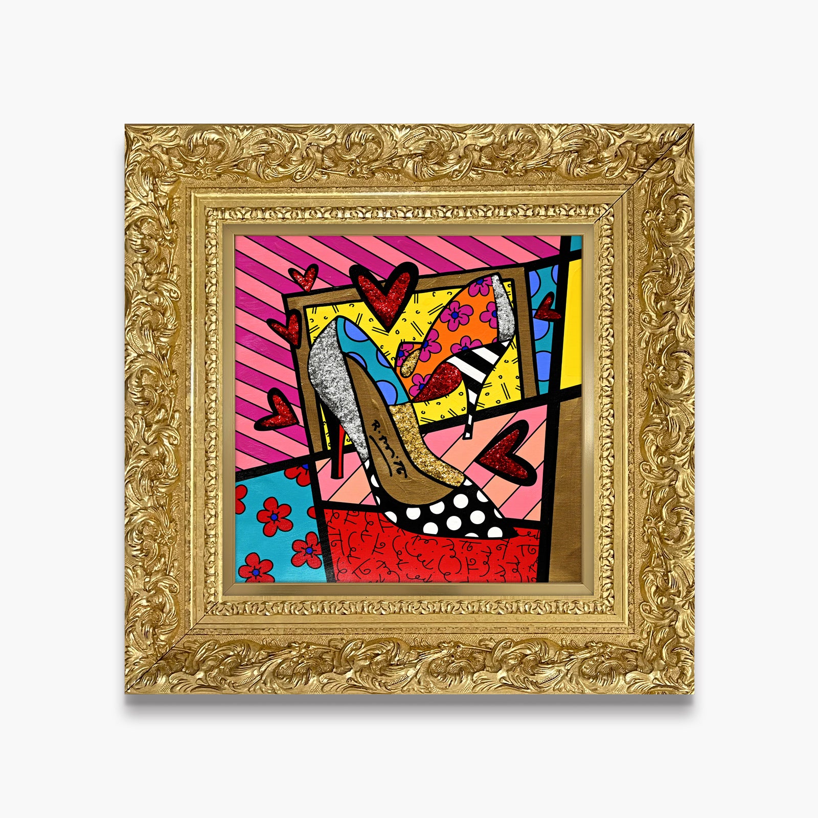 Heels - Mixed Media Original