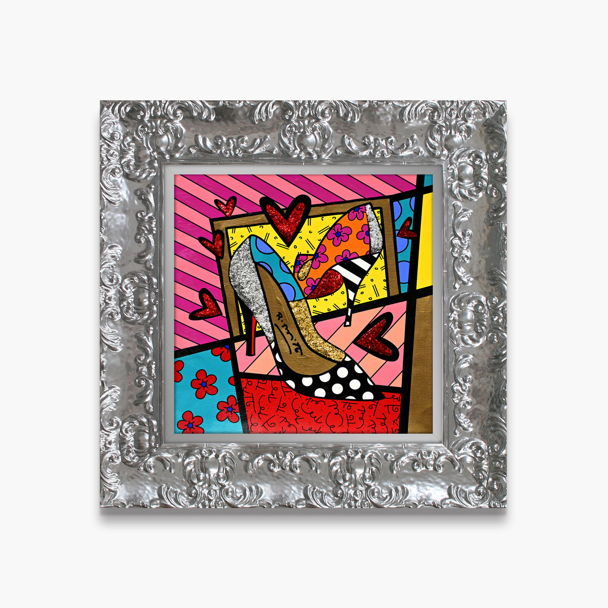 Heels - Mixed Media Original