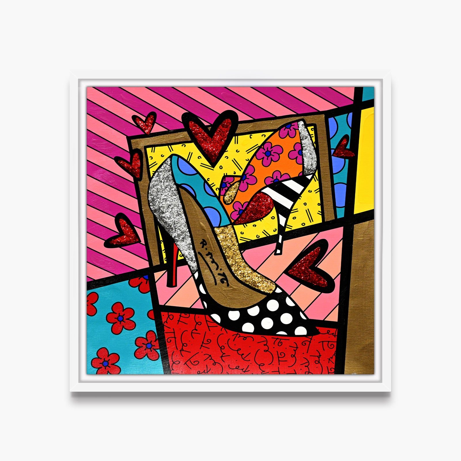 Heels - Mixed Media Original