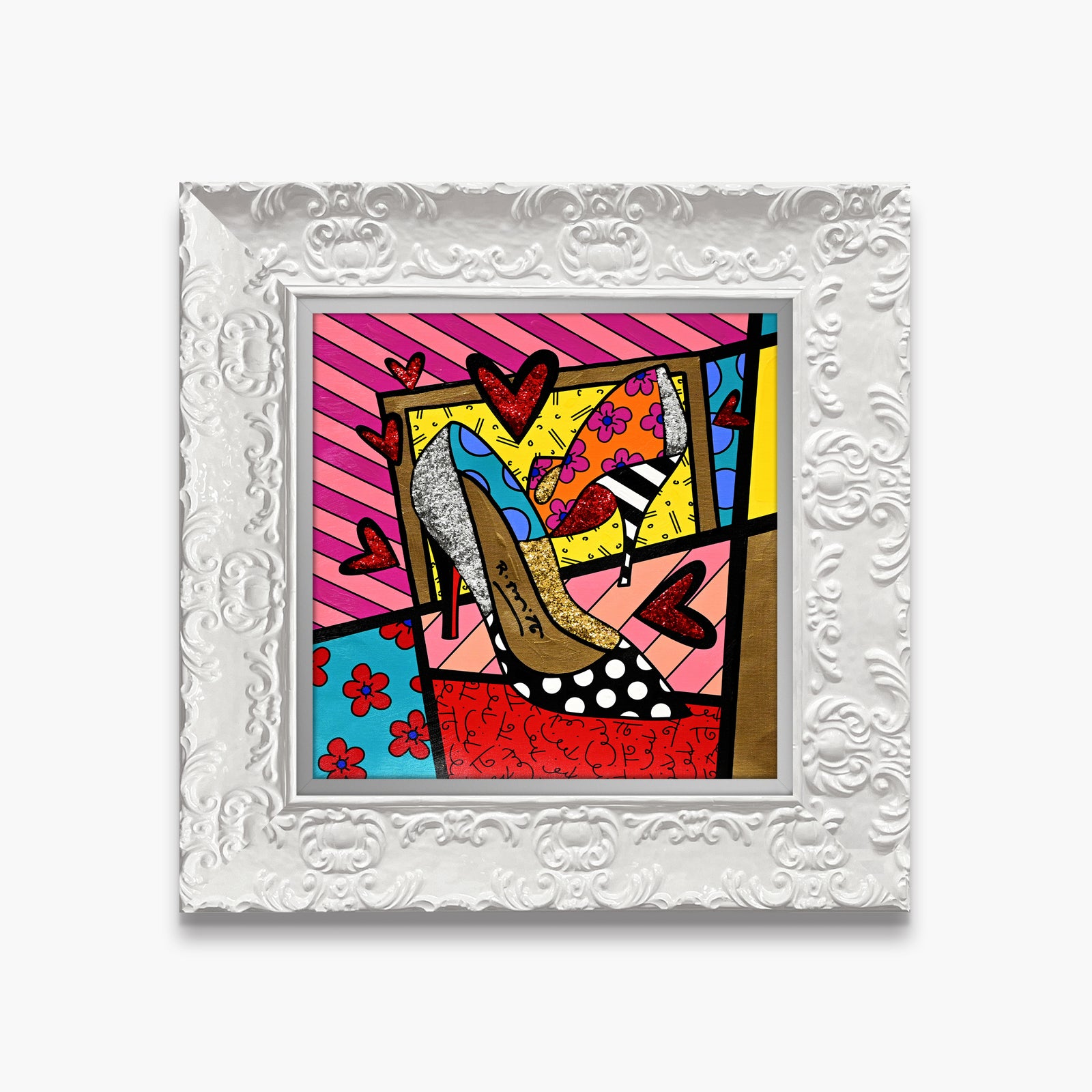 Heels - Mixed Media Original