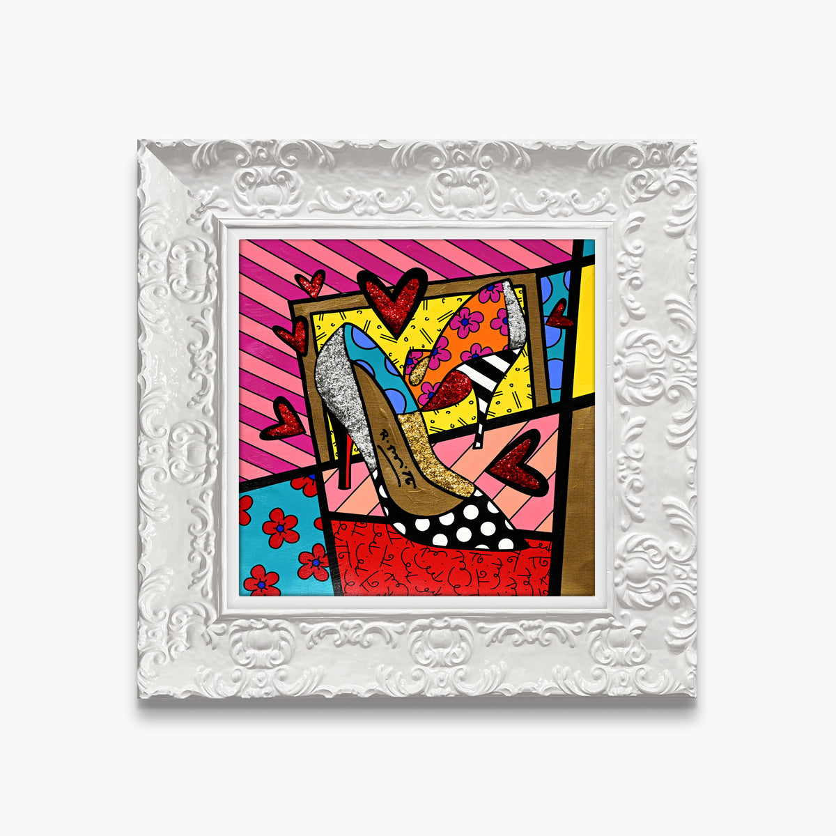 Heels - Mixed Media Original