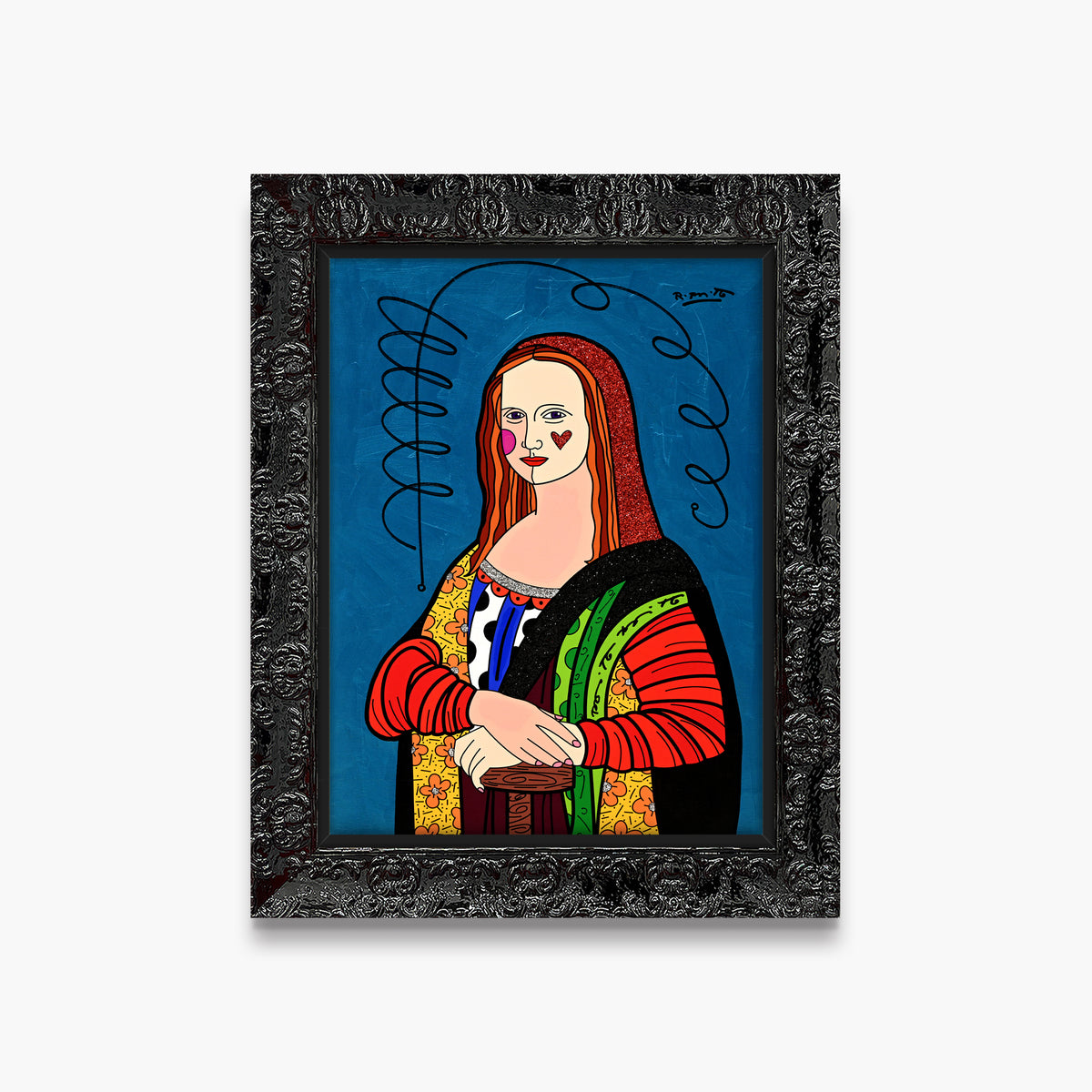 Mona Lisa - Mixed Media Original