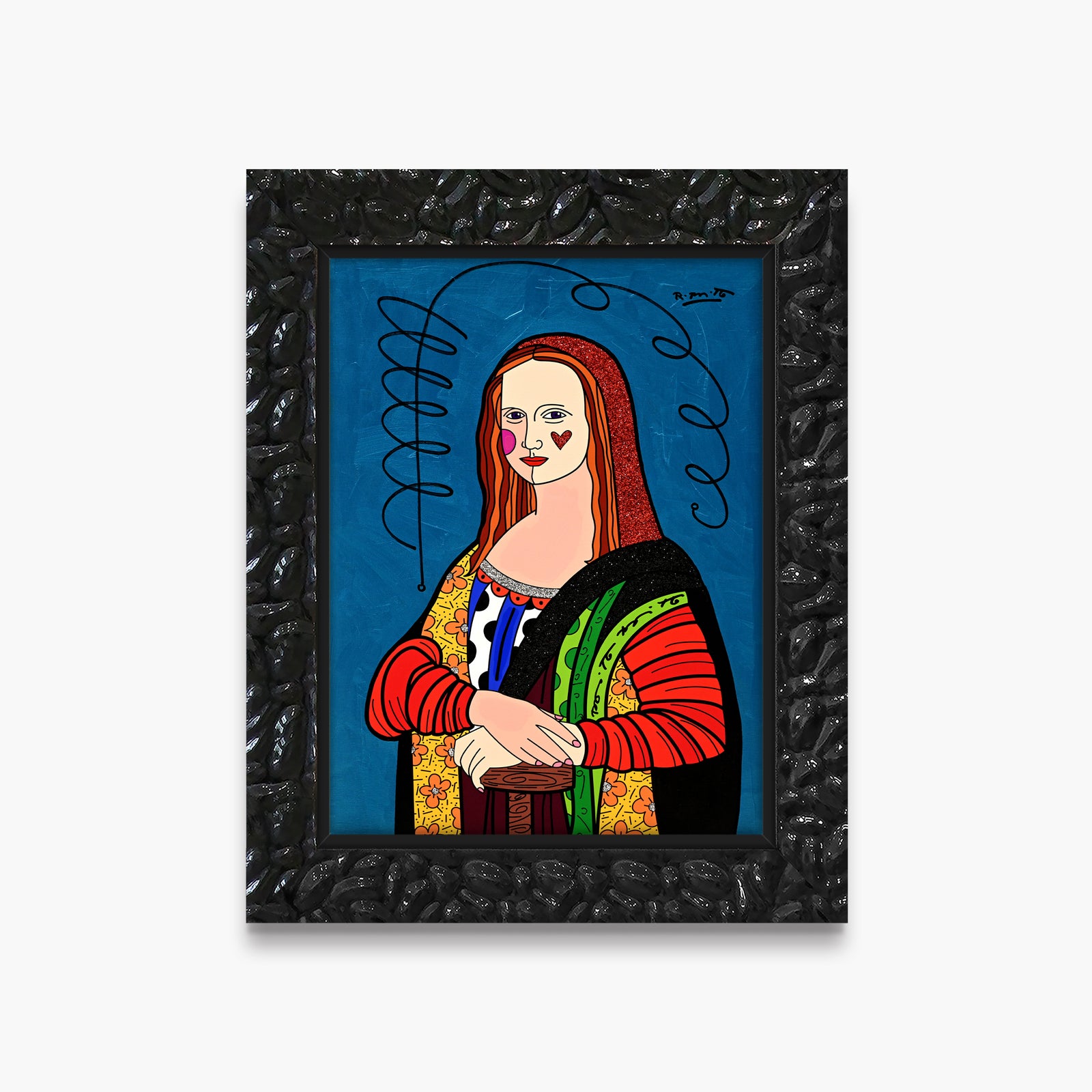 Mona Lisa - Mixed Media Original