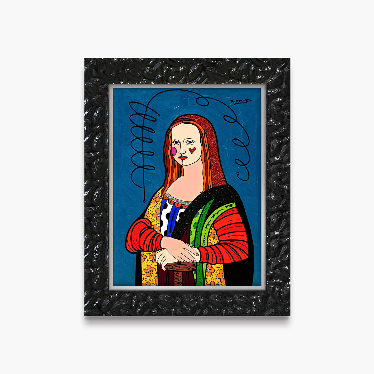 Mona Lisa - Mixed Media Original