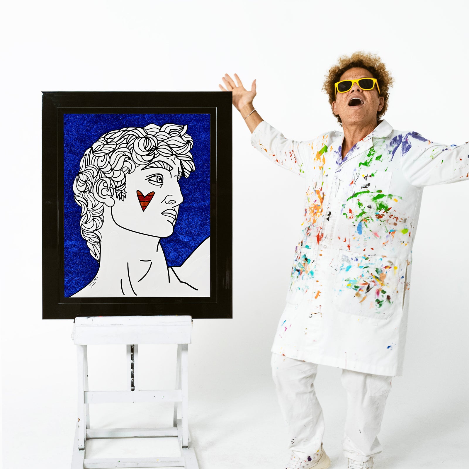Renaissance Man - Mixed Media Original
