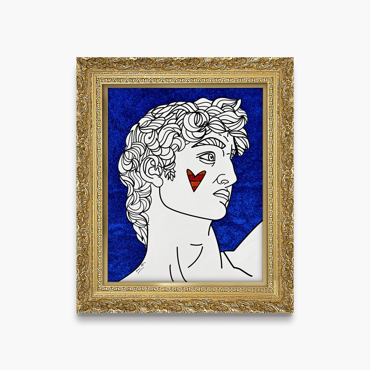 Renaissance Man - Mixed Media Original
