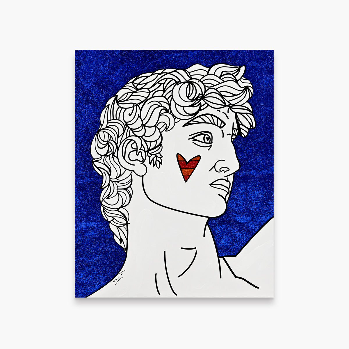 Renaissance Man - Mixed Media Original
