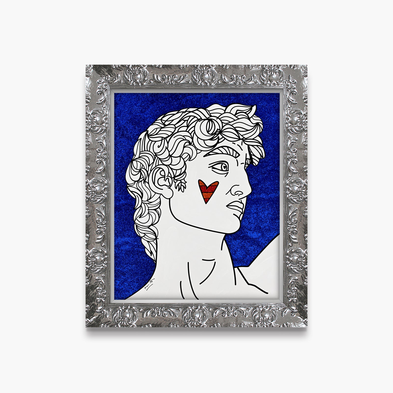 Renaissance Man - Mixed Media Original