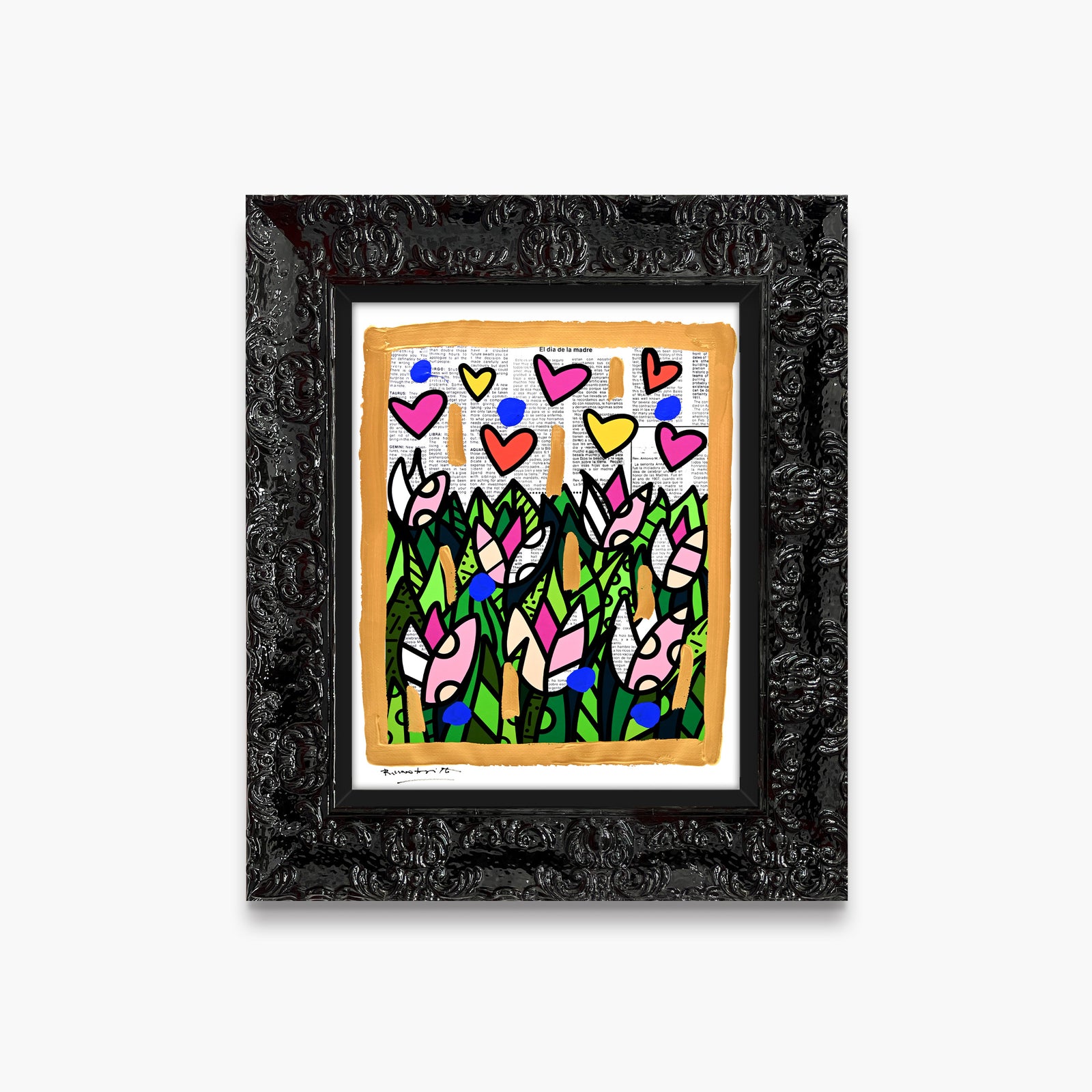 Tulips - Mixed Media Original