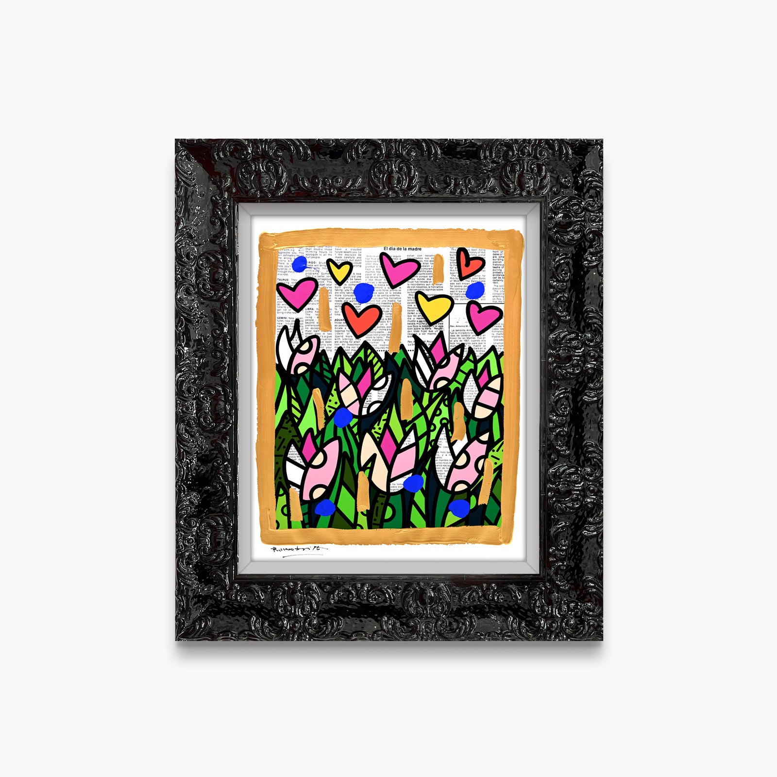 Tulips - Mixed Media Original