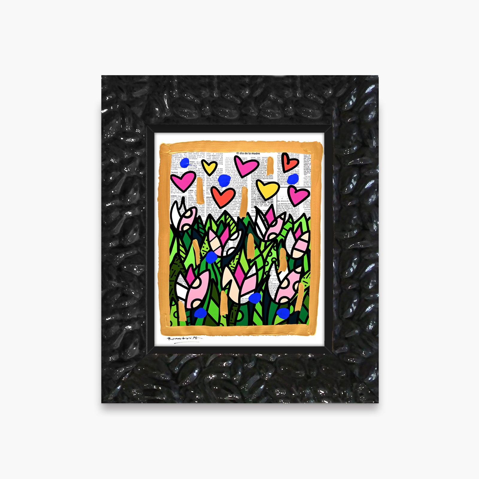Tulips - Mixed Media Original