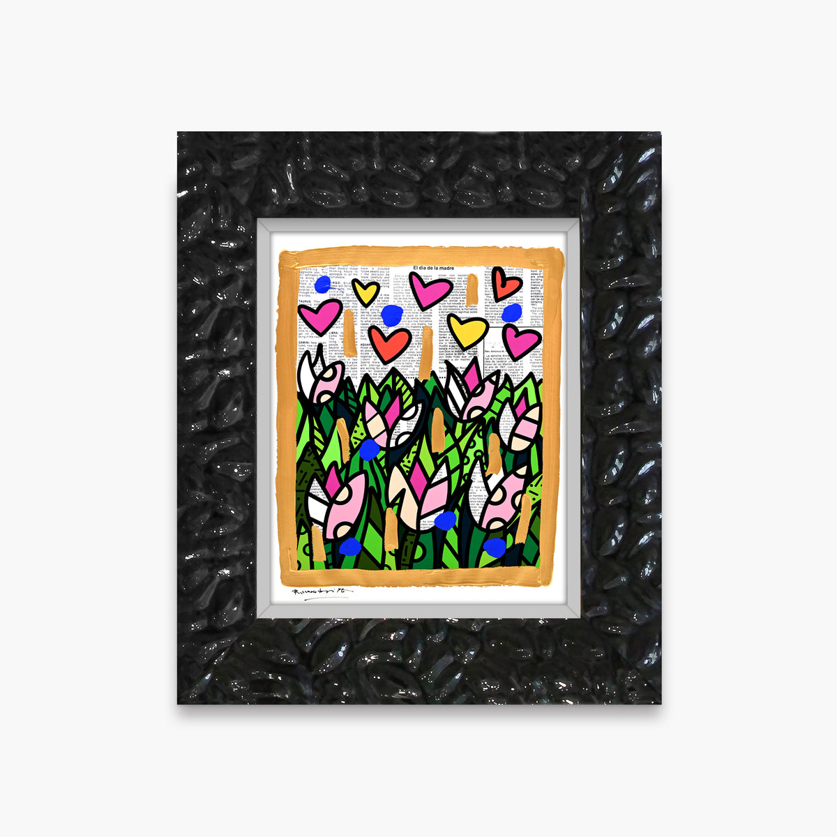 Tulips - Mixed Media Original