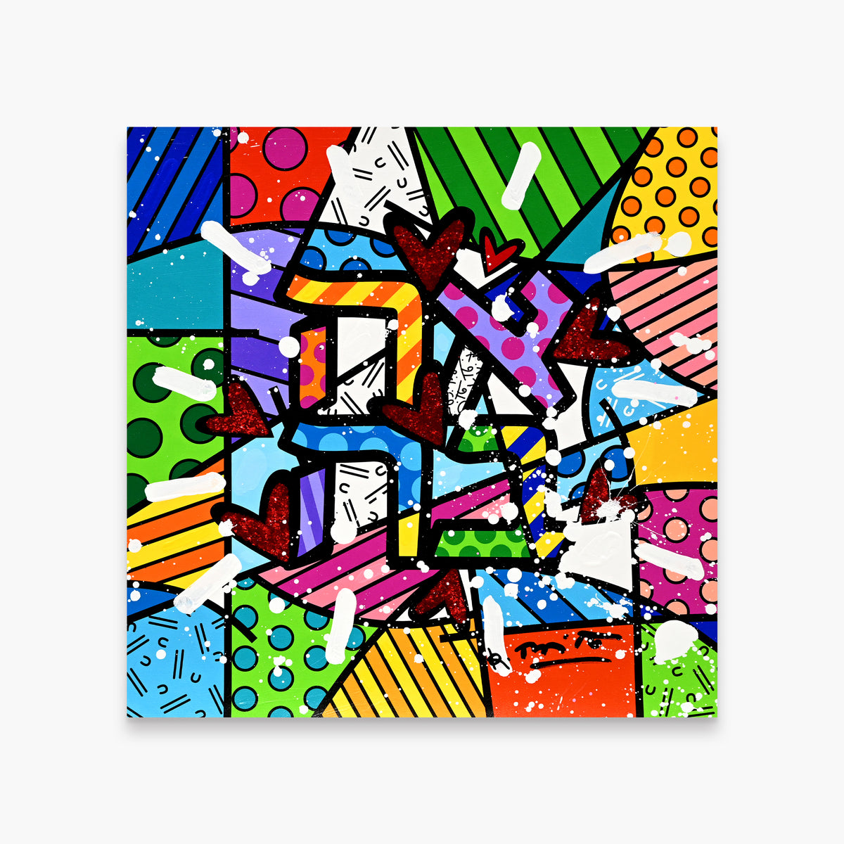Ahava - Mixed Media Original