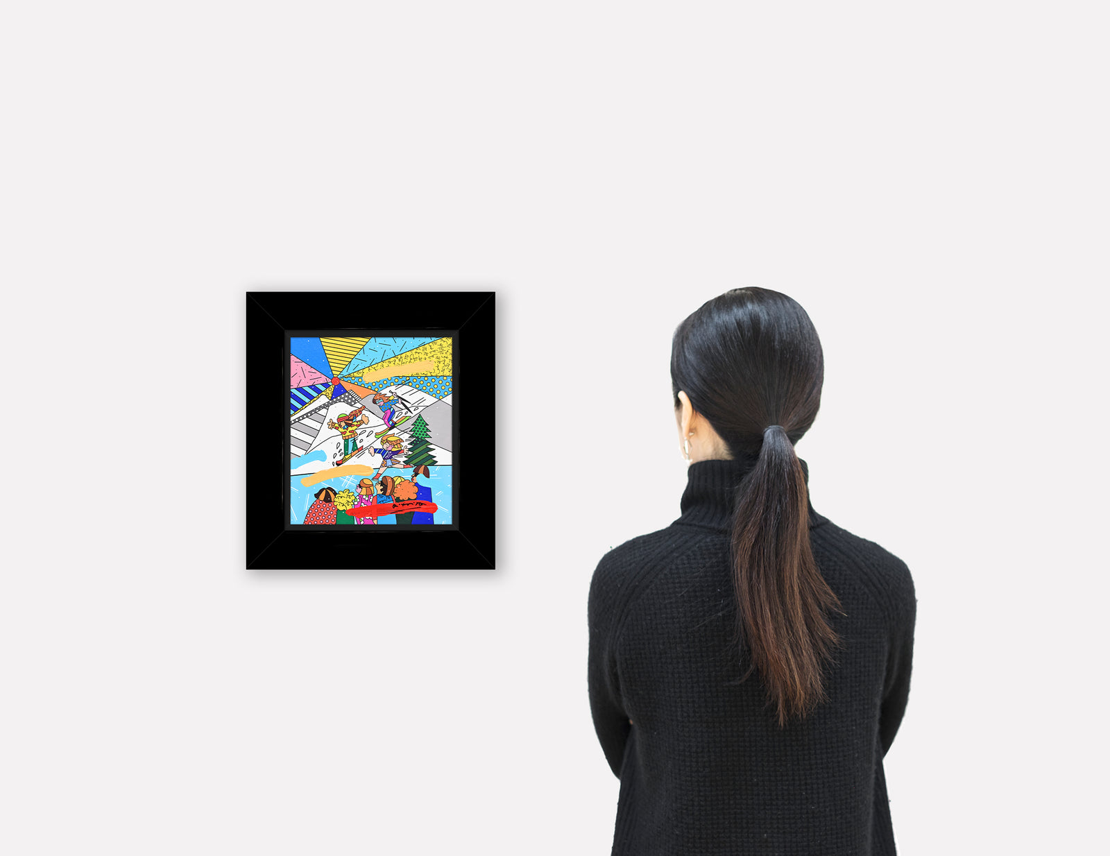 Winter Days - Mixed Media Original