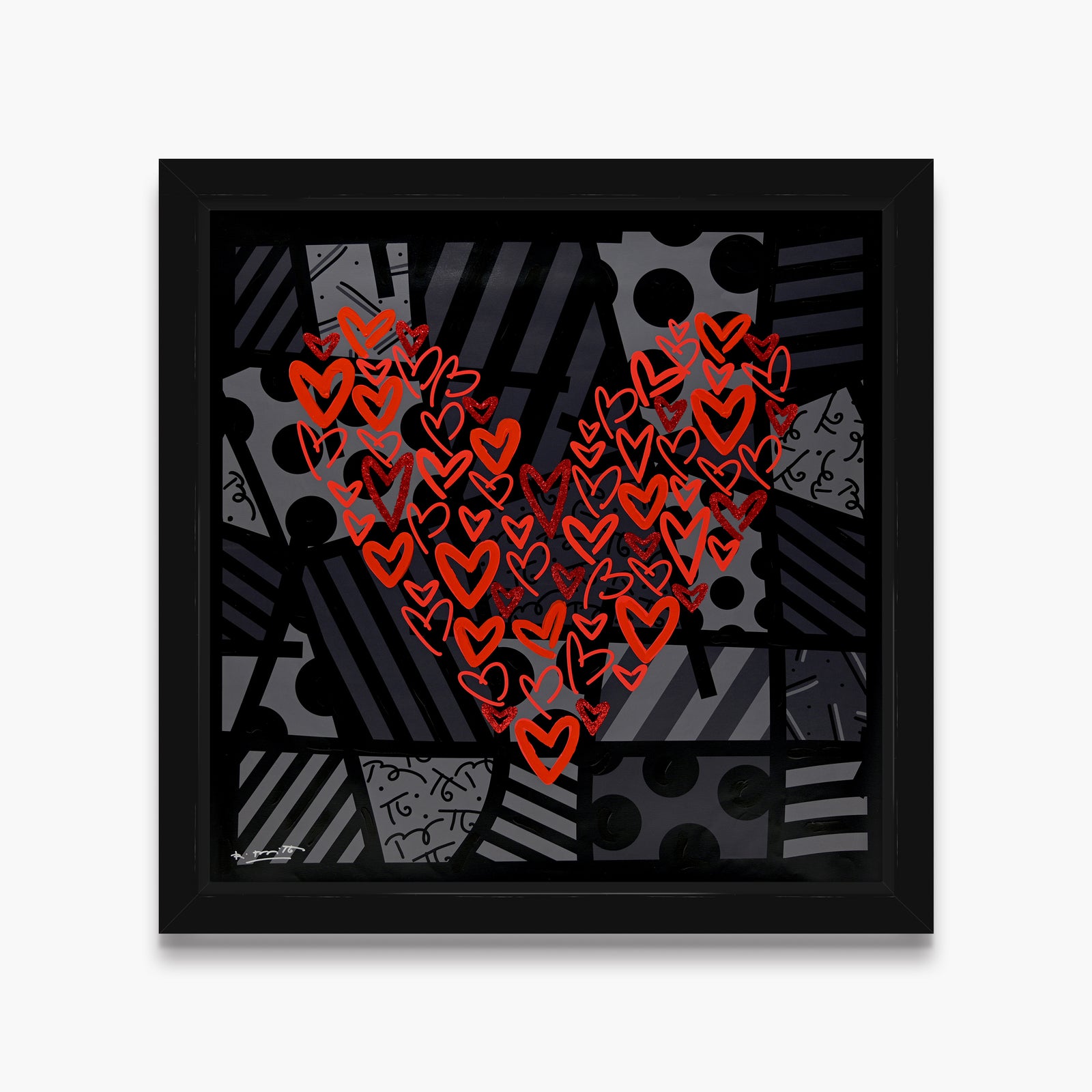 Good Night Love - Mixed Media Original